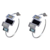 Bianca Multicolor Stud Earrings for Everyday Glam Multi multicolor Stud